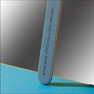 Пилка прямая минеральная для ногтей STALEKS PRO EXCLUSIVE 150/150 grit NFX-22/9