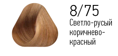 8/75 краска для волос, светло-русый коричнево-красный / ESSEX Princess 60 мл — изображение 2
