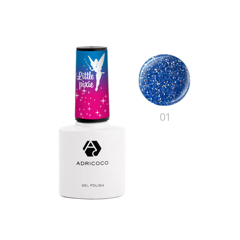 Гель-лак Adricoco Little Pixie №01 - Небесная роса