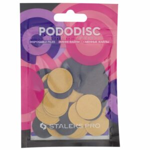 Сменные файлы для педикюрного диска PODODISC STALEKS PRO L 25mm 180 grit 50шт