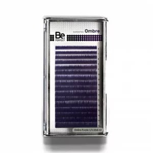 Цветные ресницы BE-perfect Ombre Purple C/0.07/6-13