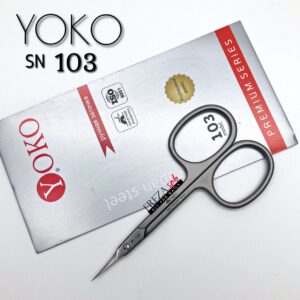 YOKO SN 103 Ножницы маникюрные для кутикулы  9 см