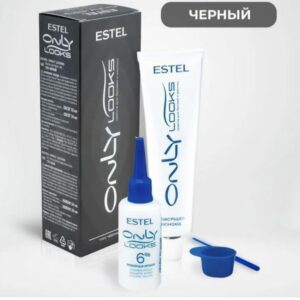 Краска для бровей и ресниц ESTEL ONLY LOOKS тон чёрный