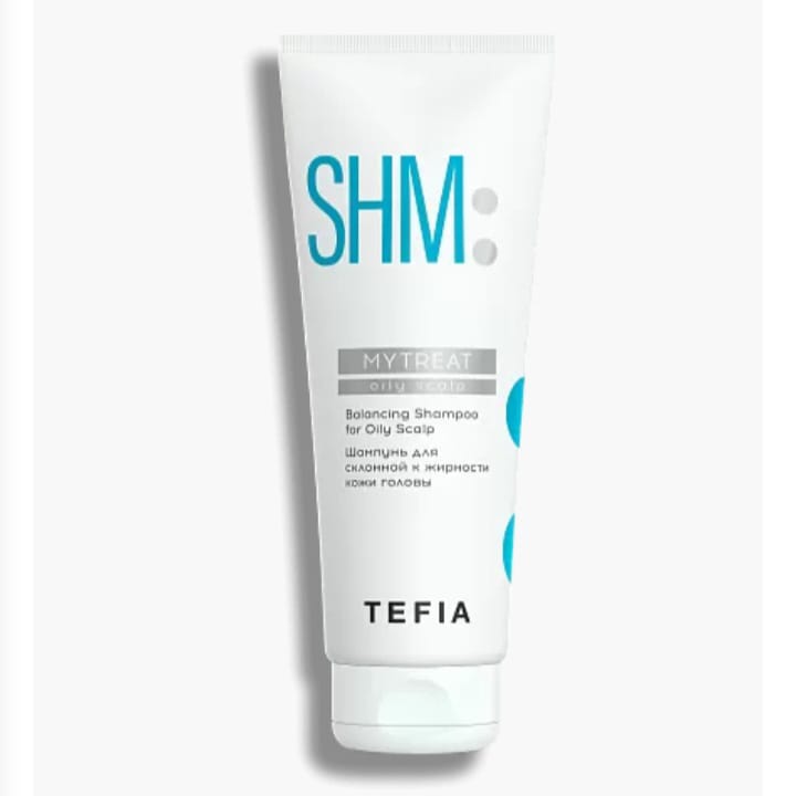 Шампунь для склонной к жирности кожи головы TEFIA 250 мл