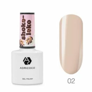 AdriCoco, Гель-лак Shoko-Loko №02 - карамельный глэм 8 мл