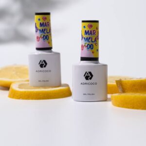 Витражный неоновый гель-лак MARMELADO от Adricoco