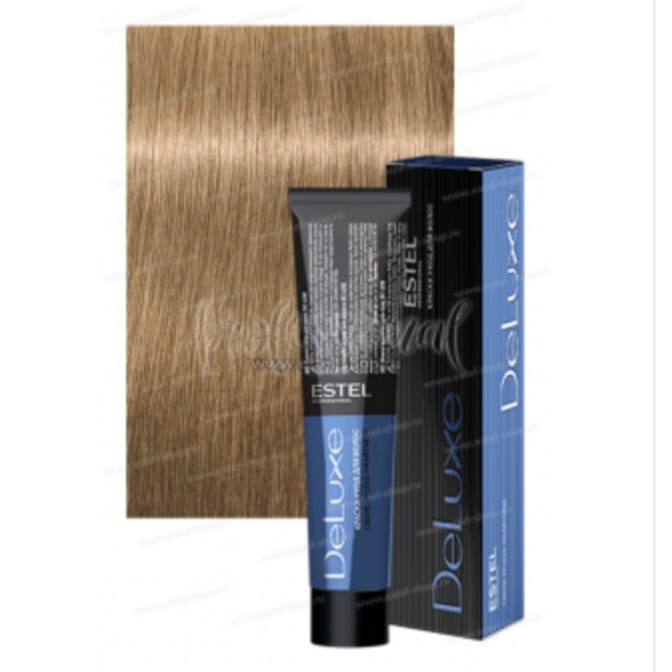 Estel DeLuxe 9/00 Блондин для седины, 60 мл