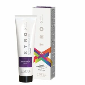 Пигмент прямого действия для волос XTRO, фиолетовый 100 мл