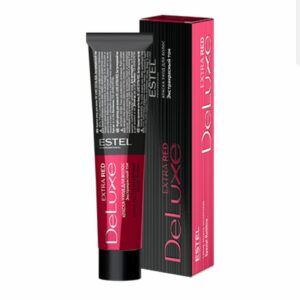 Краска-уход для волос DE LUXE EXTRA RED, 60 мл.